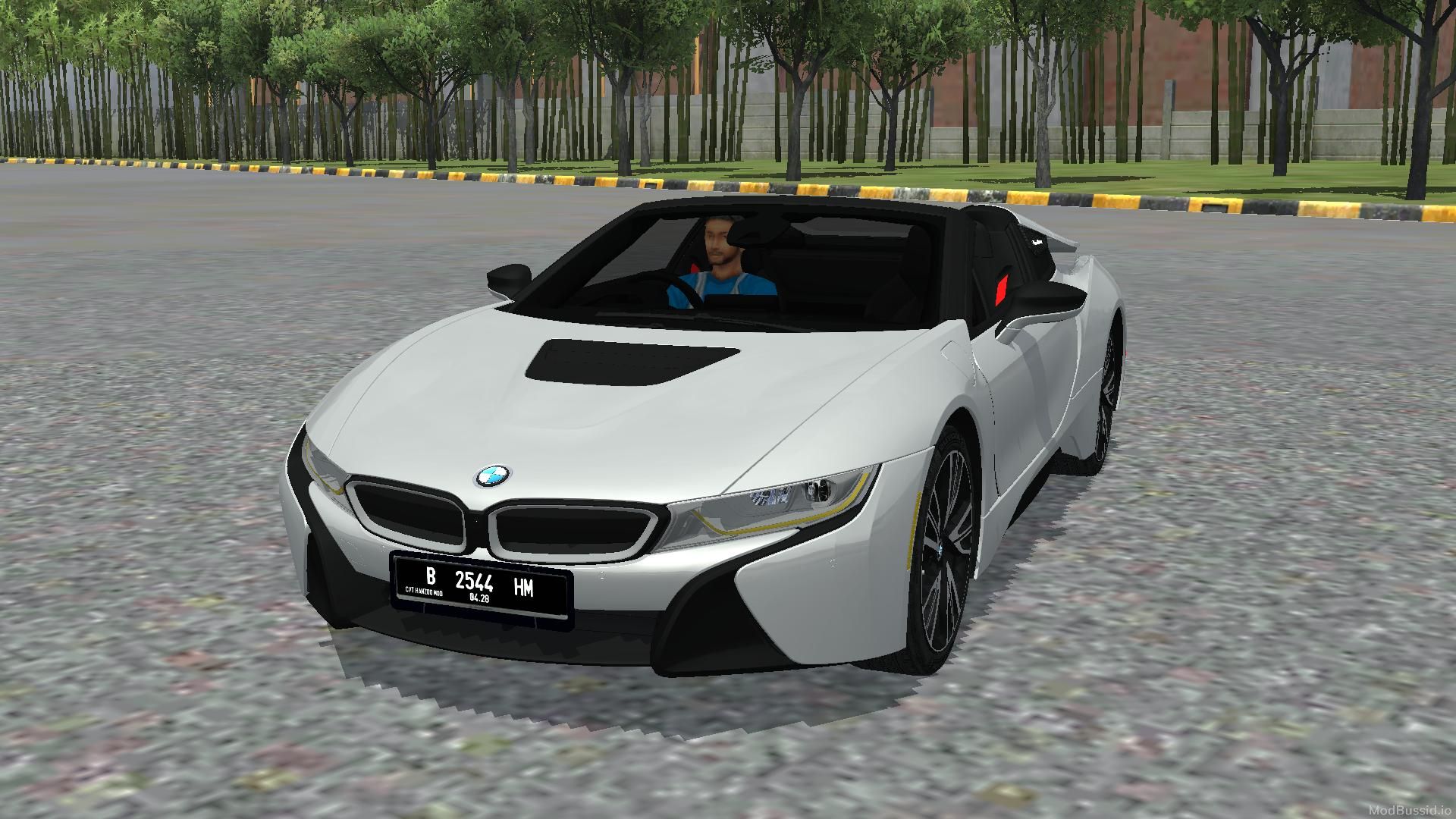 Download Mod Bussid BMW i8 Roadster 2024 By Hanzoo Mod