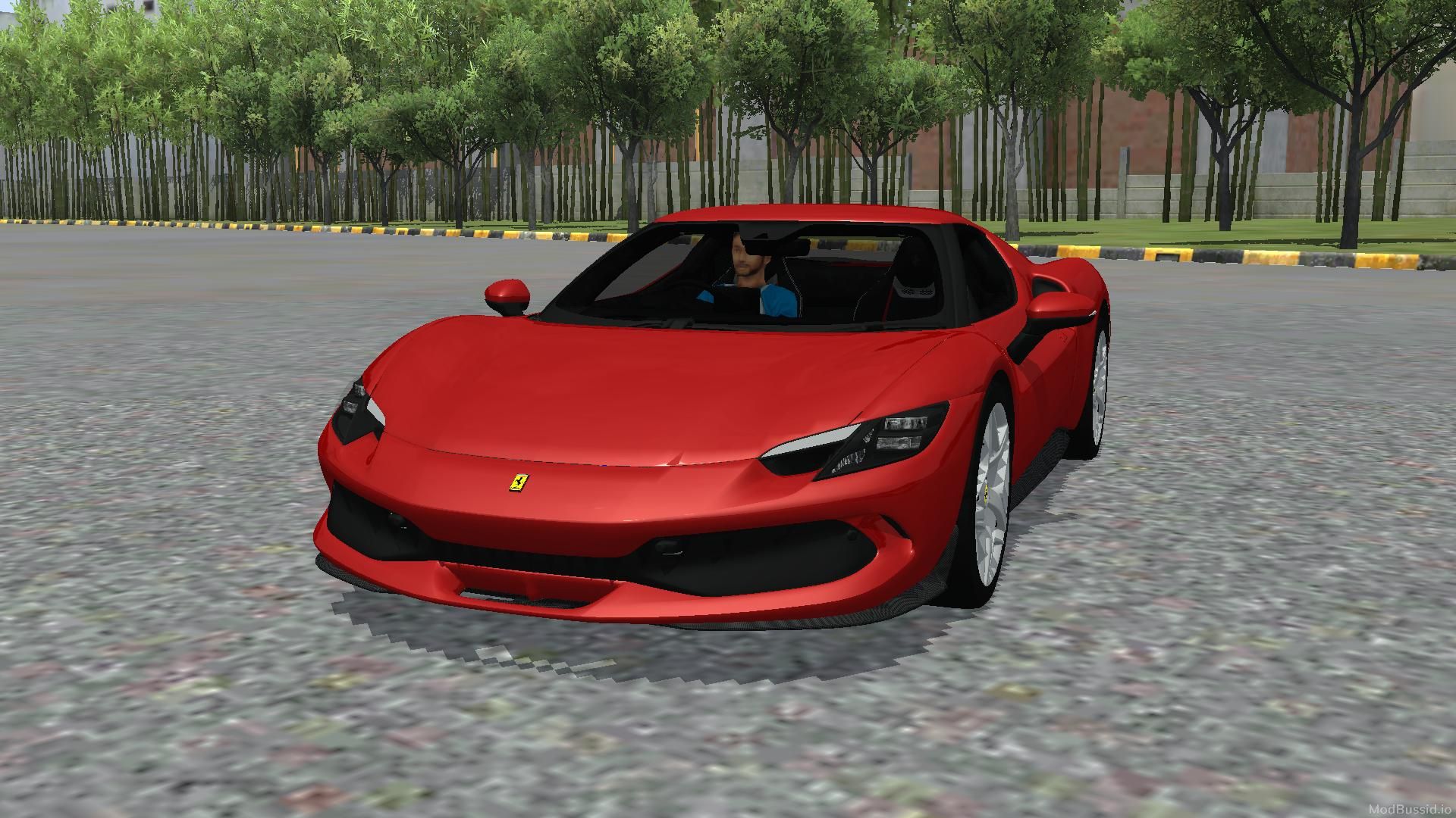 Download Mod Bussid Ferrari 296 GBT 2022 By Hanzoo Mod