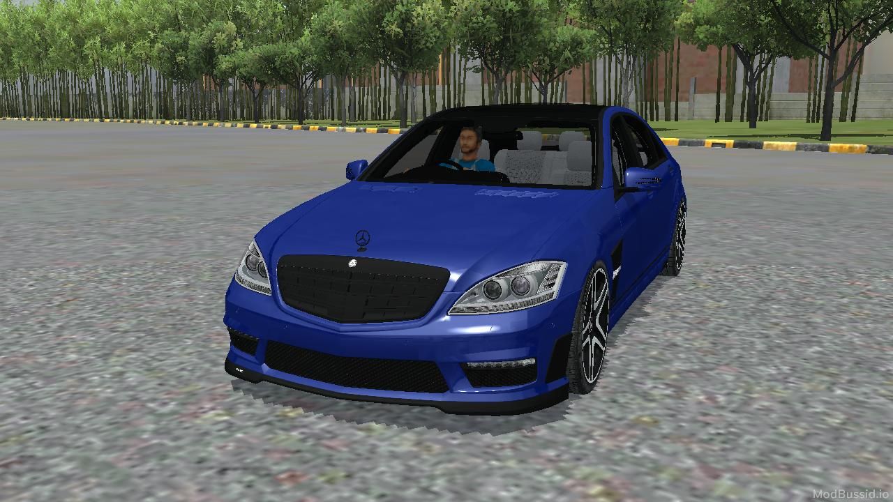 Download Mod Bussid Mercedes-Benz S-Class w221 By Hanzoo Mod