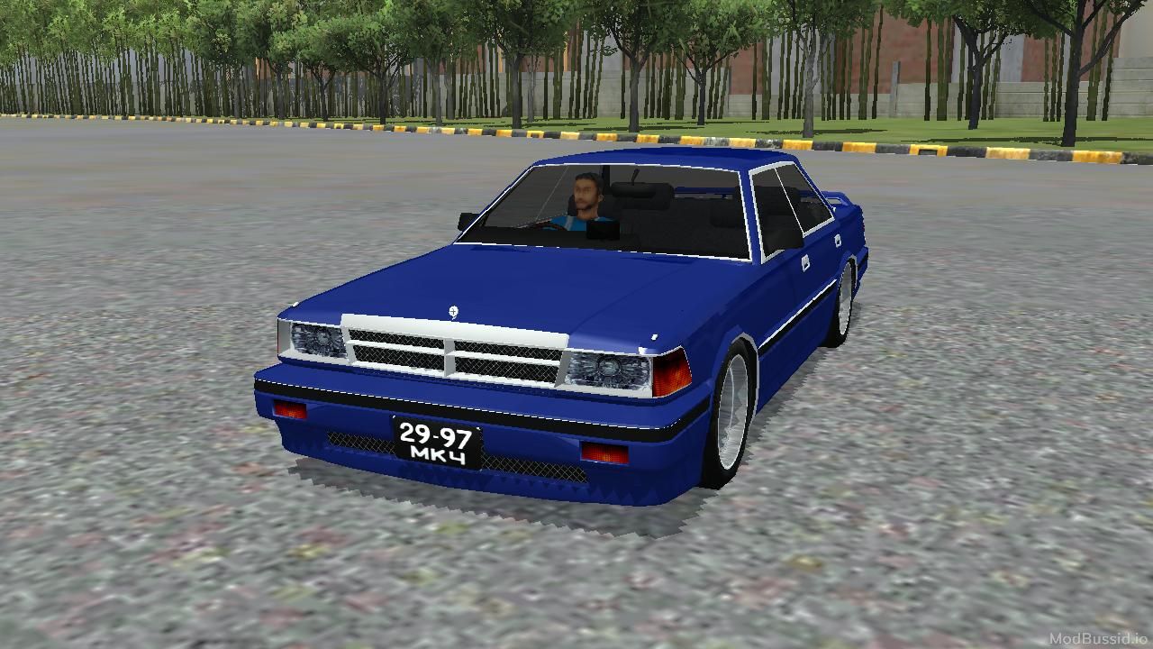 Download Mod Bussid Nissan Gloria Zenki (Y30) By Hanzoo Mod