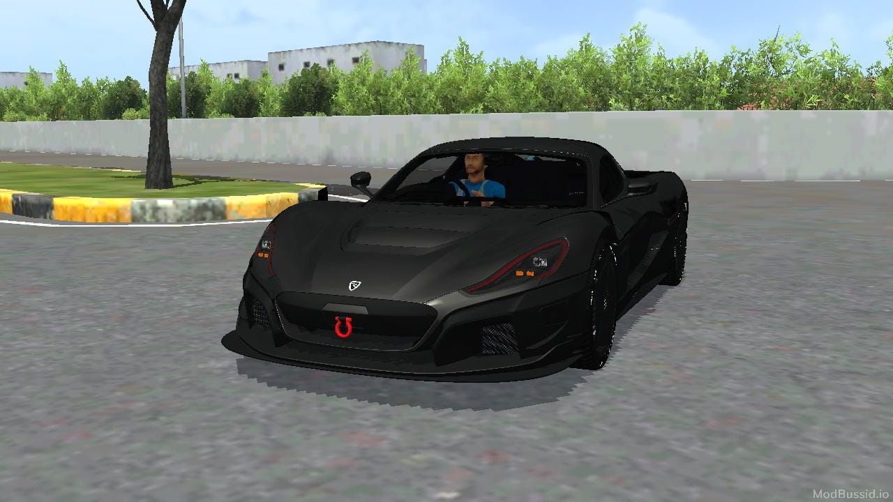 Download Mod Bussid Rimac Concept Two 2024 By