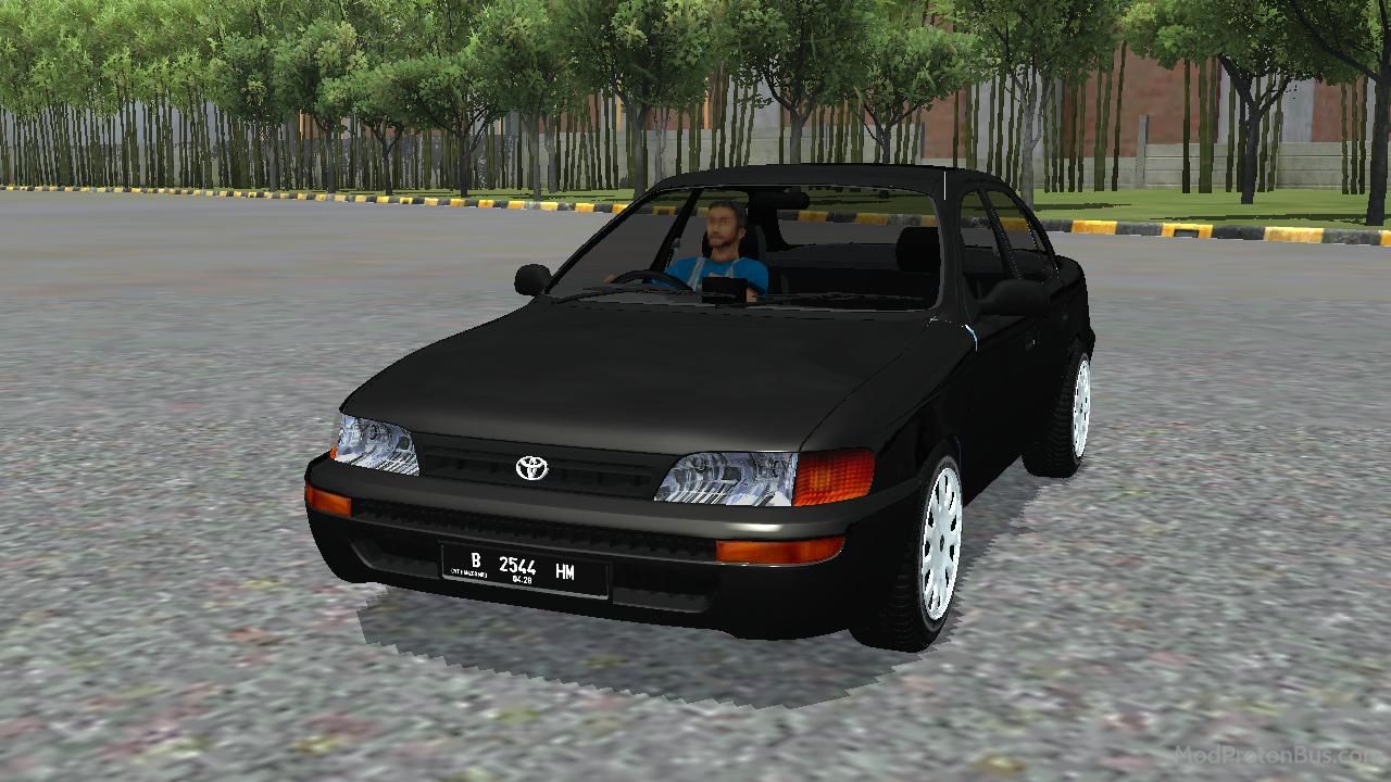 Download Mod Bussid Toyota Corolla 1.6 XEi 1995 By Hanzoo Mod