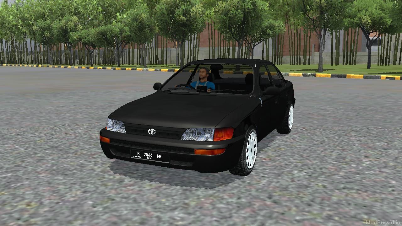 Download Mod Bussid Toyoto Corolla 1.6 XEi 1995 By Hanzoo Mod