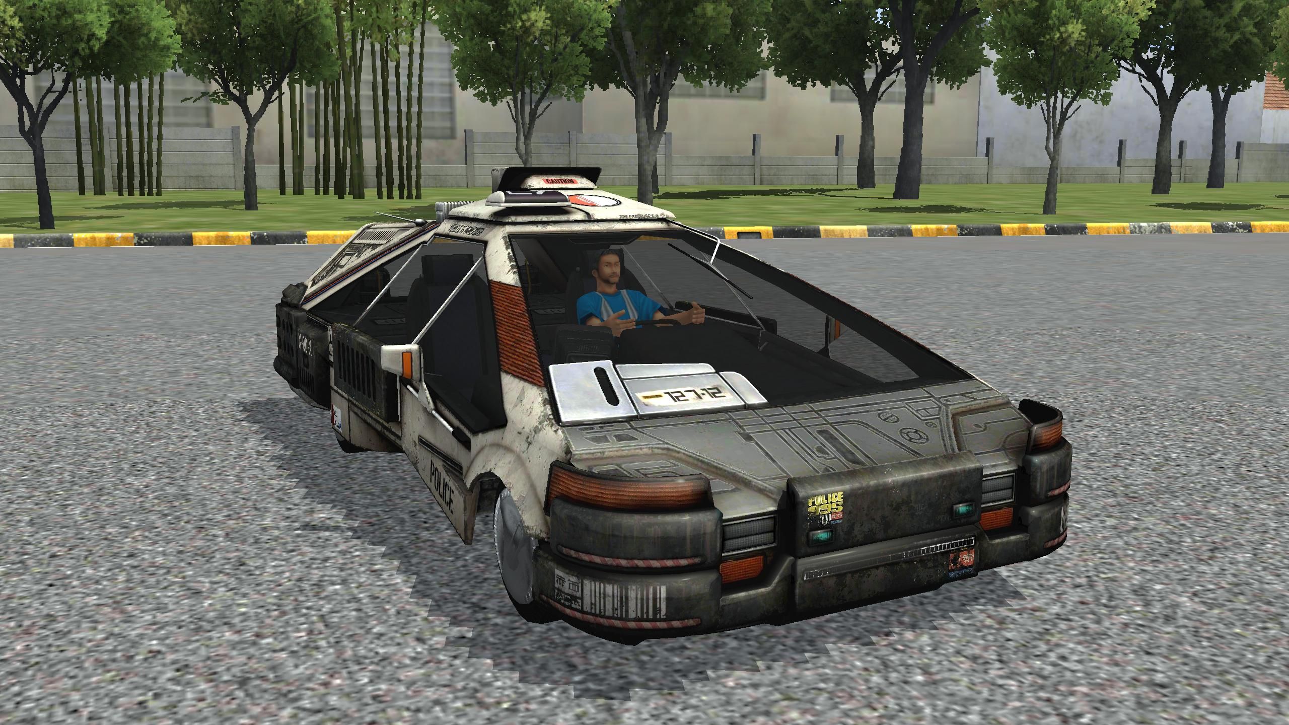 Photo of Sci-Fi Police Car 2