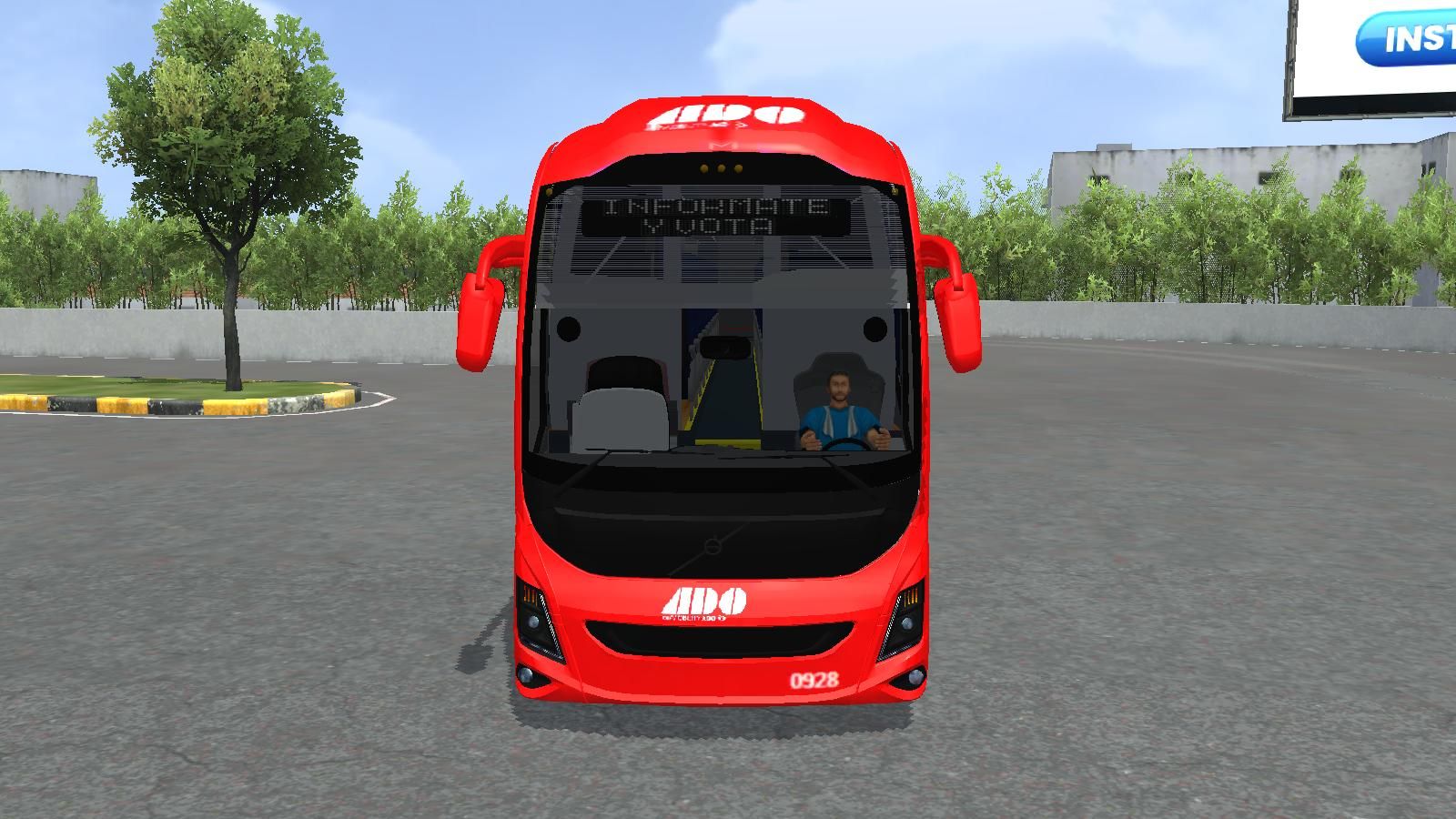 Photo of ADO Volvo 9800 Bus HQ 1