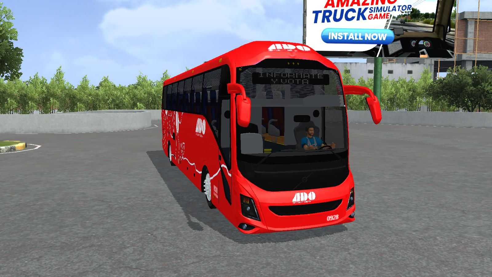 Photo of ADO Volvo 9800 Bus HQ 2