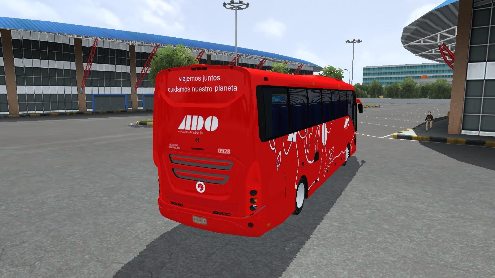 Photo of ADO Volvo 9800 Bus HQ 5