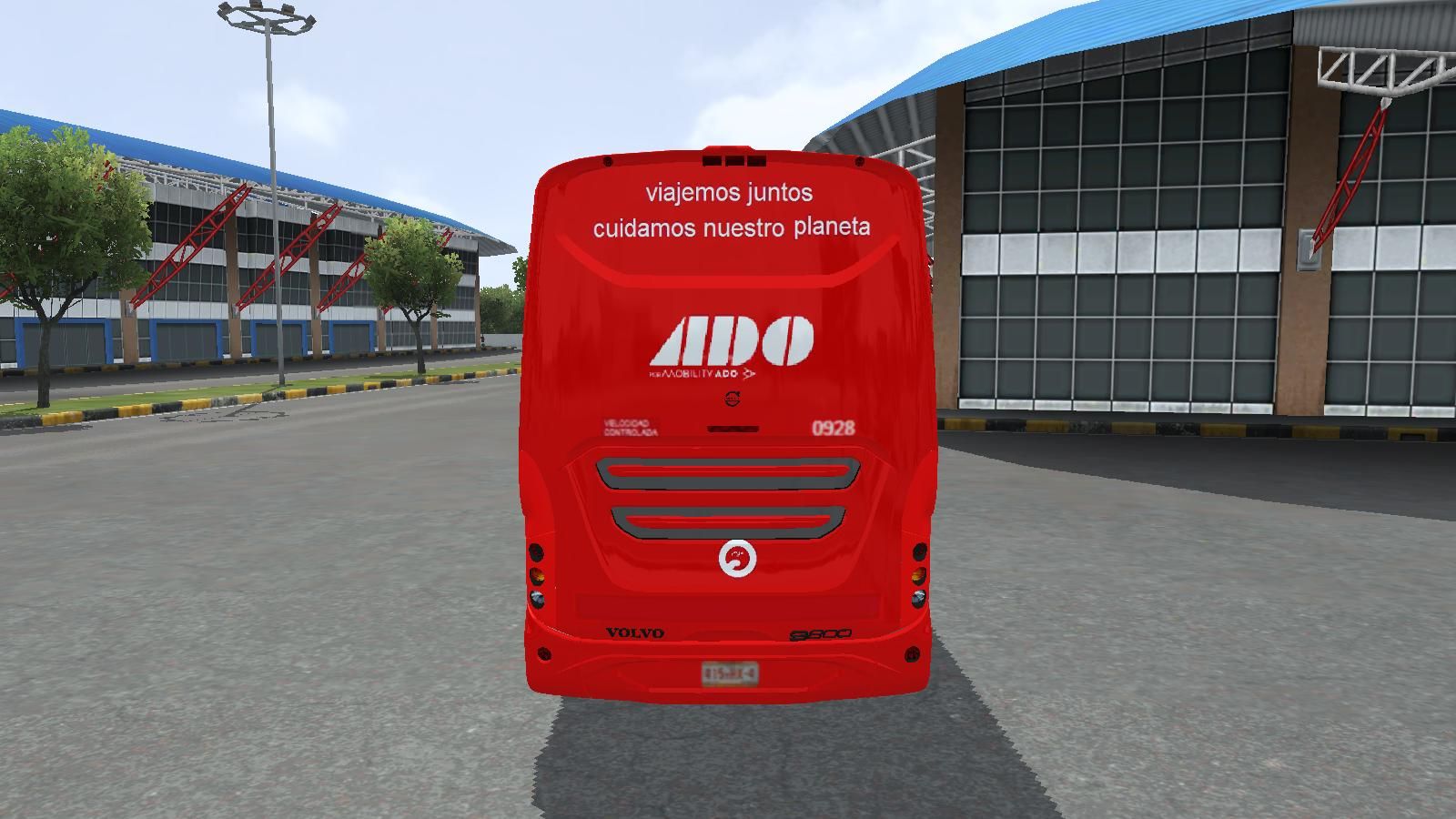 Photo of ADO Volvo 9800 Bus HQ 6