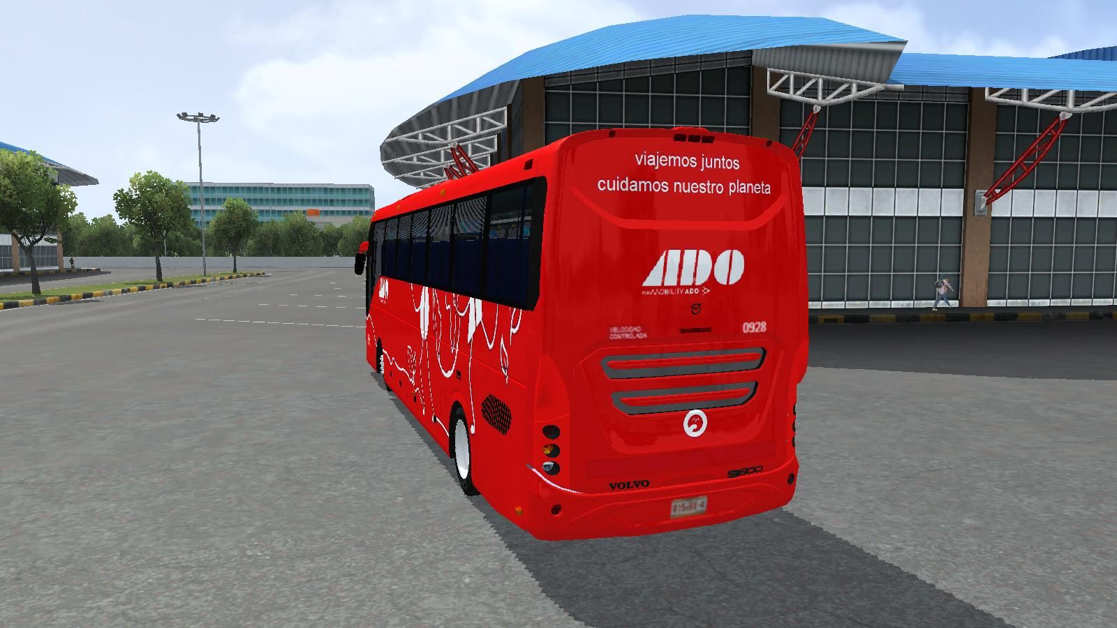 Photo of ADO Volvo 9800 Bus HQ 7