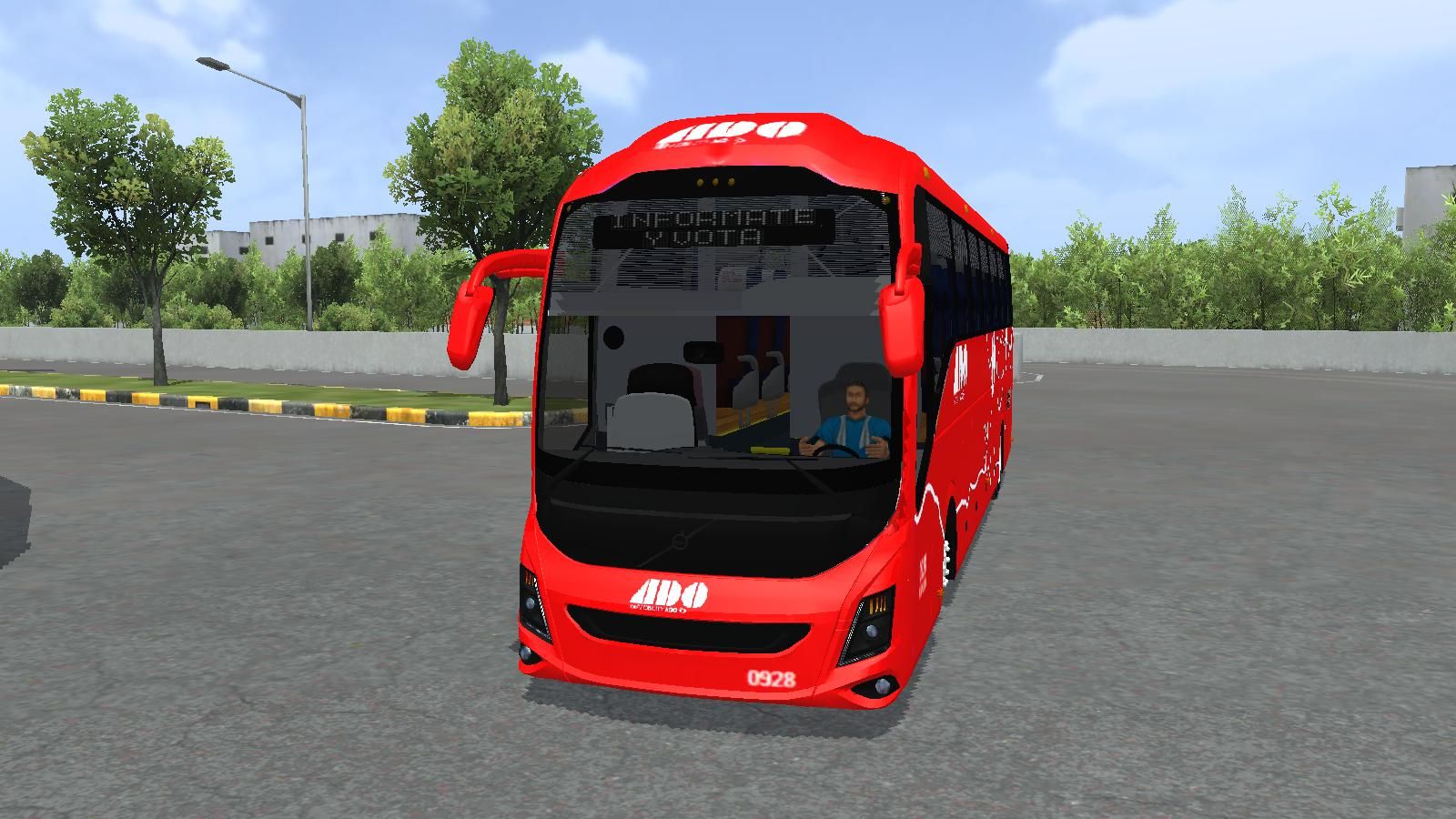 Download Mod Bussid ADO Volvo 9800 Bus HQ