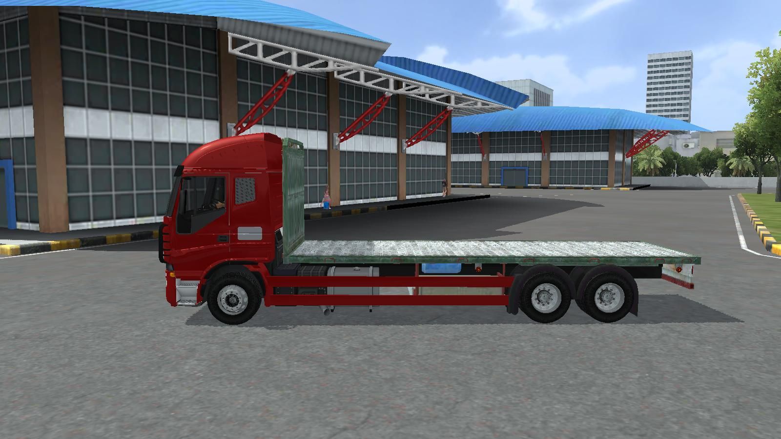 Photo of Iveco Stralis Flatbed Truck 3