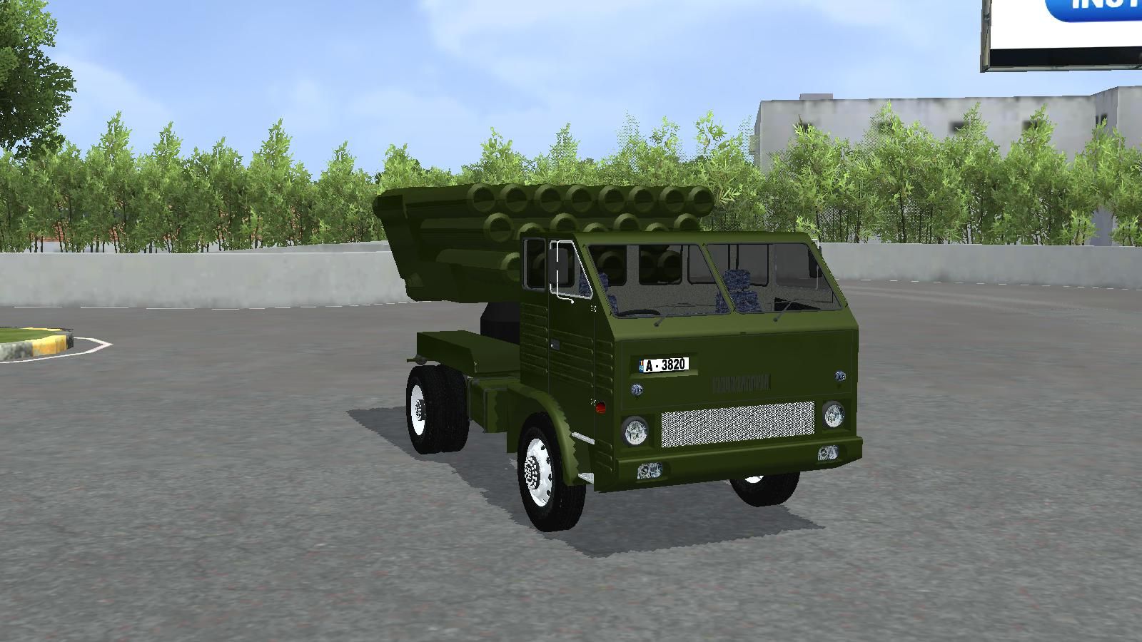 Photo of DAC 665 Army Missile Truck 2