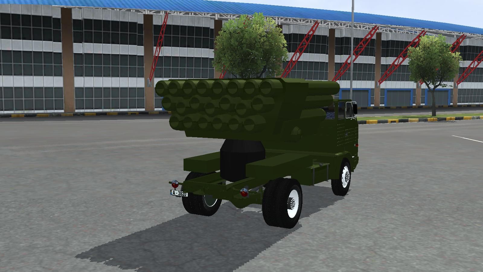 Photo of DAC 665 Army Missile Truck 5