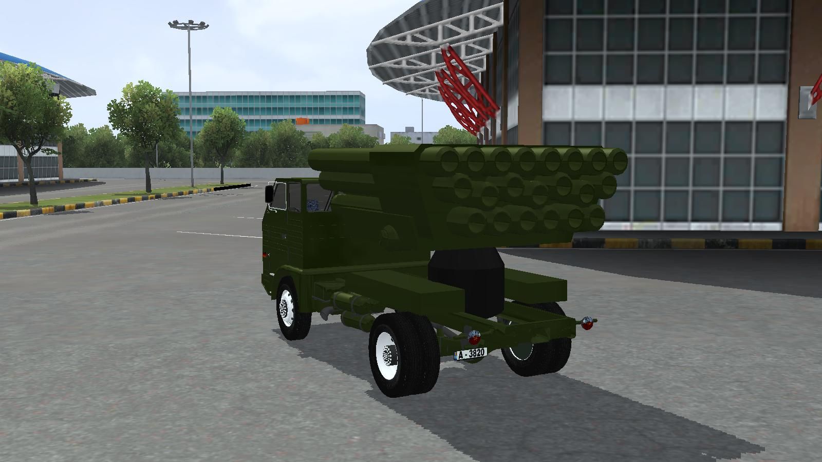 Photo of DAC 665 Army Missile Truck 7