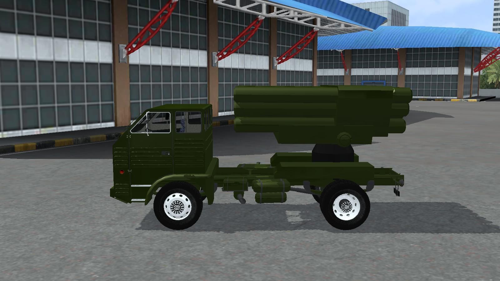 Photo of DAC 665 Army Missile Truck 3