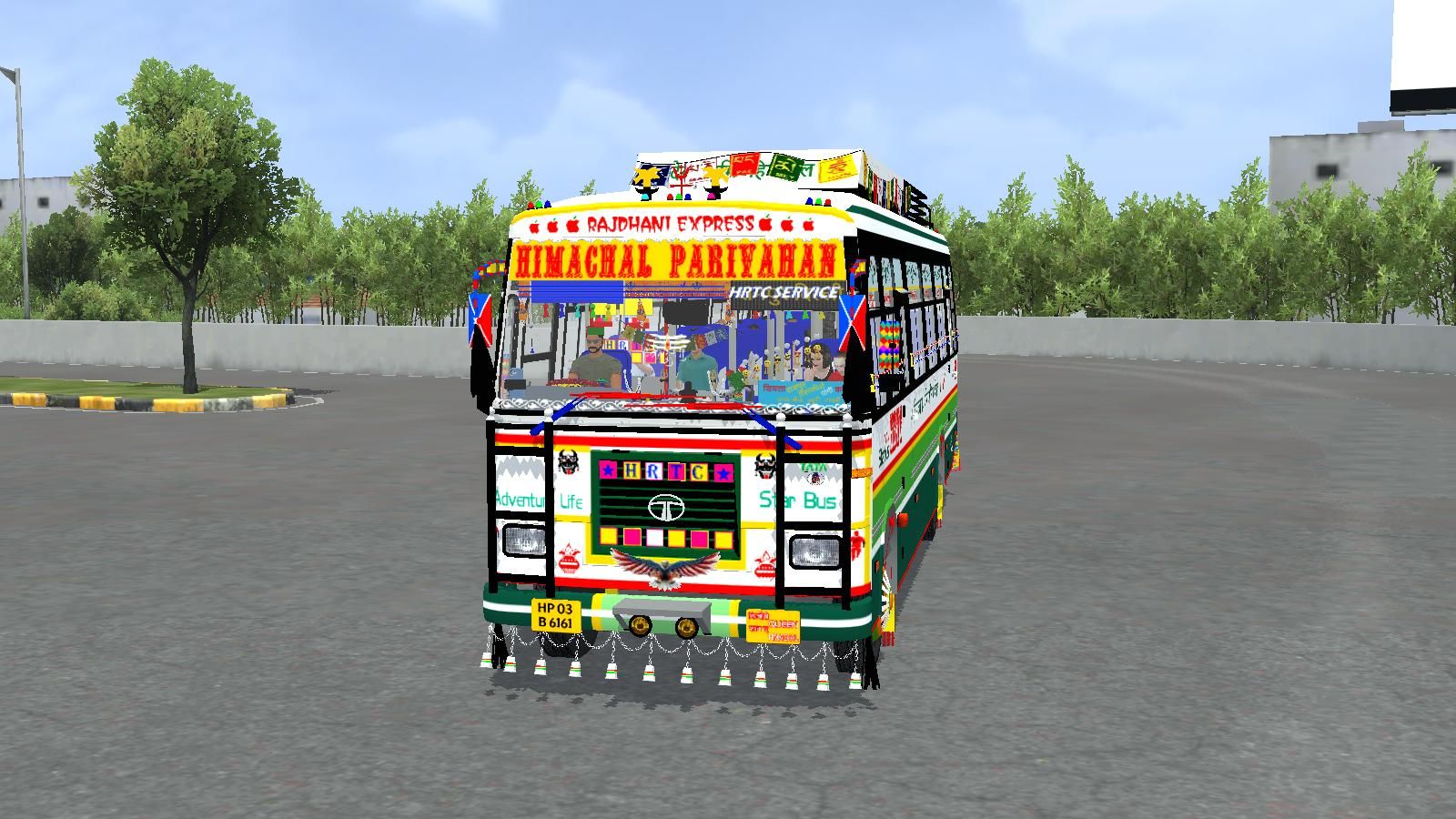 Download Mod Bussid HRTC Starbus 6161