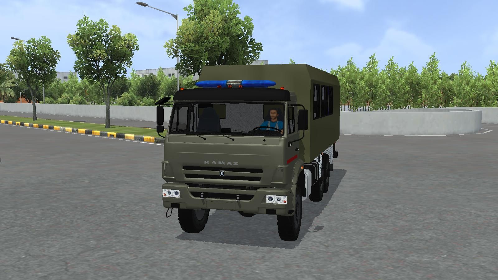 Download Mod Bussid Kamaz 45143 Militer