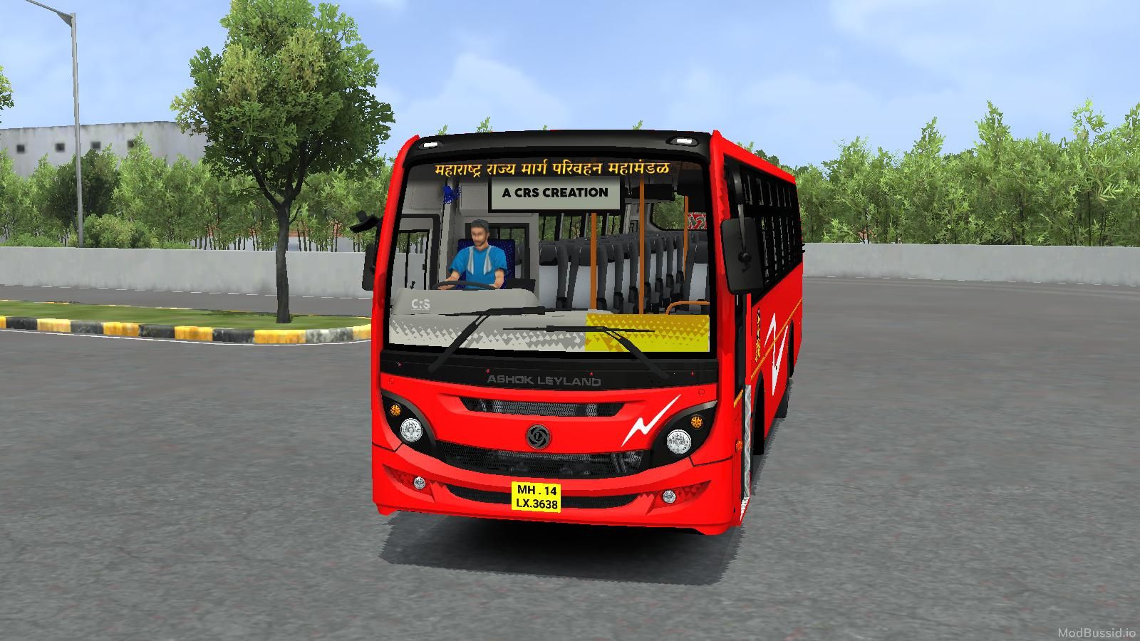 Download Mod Bussid Oyster MSRTC