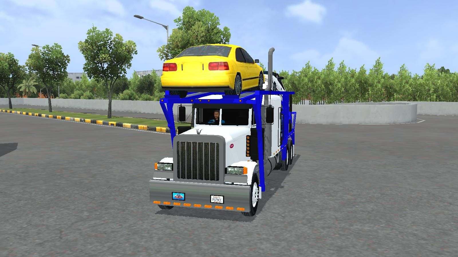 Download Mod Bussid Peterbilt 379 Packer Muatan Mobil