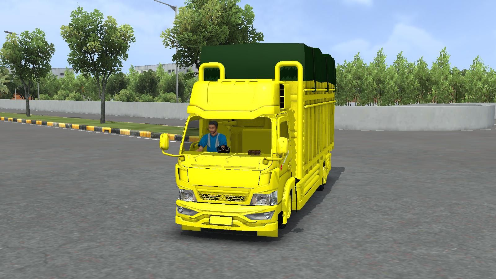 Download Mod Bussid Canter Sumatra for Bus Simulator Indonesia