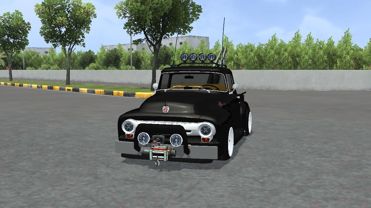 Download Mod Bussid Ford F100 1956 TowTruck for Bus Simulator Indonesia