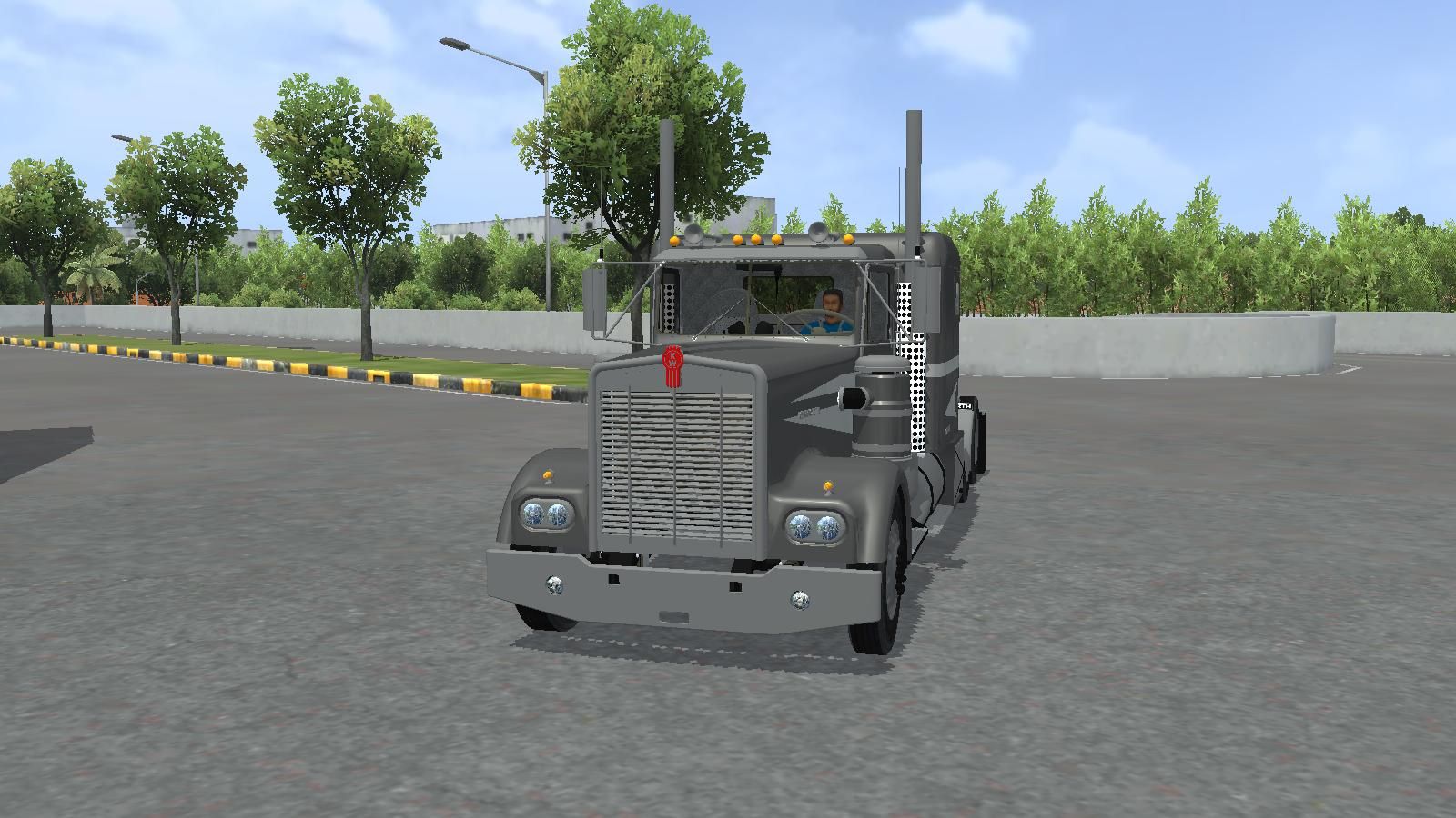 Download Mod Bussid Kenworth W900 (Head Truck) for Bus Simulator Indonesia