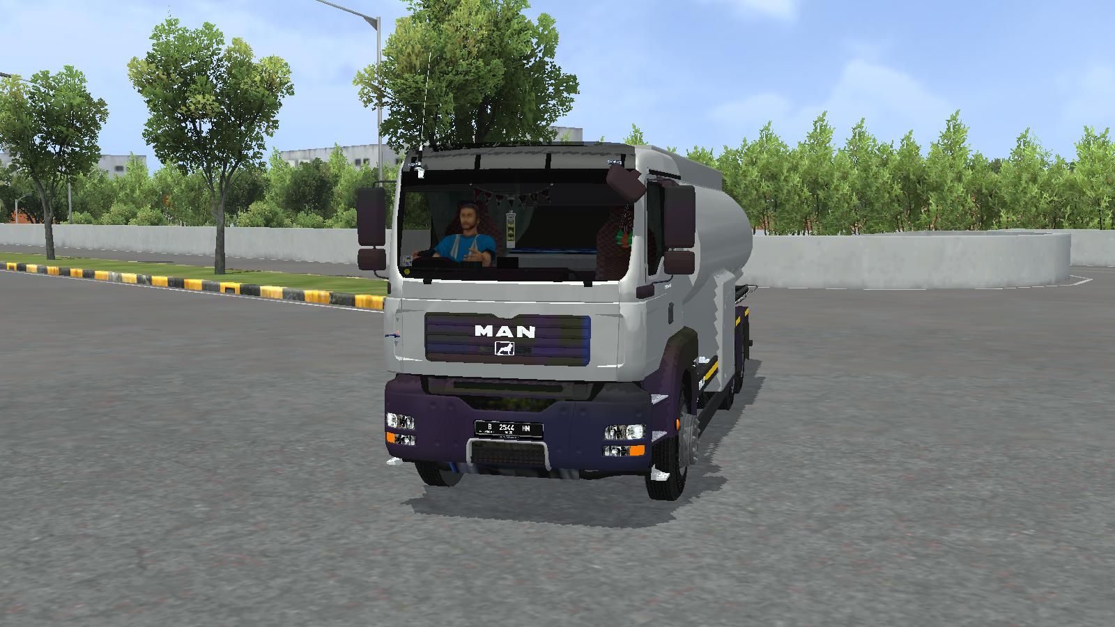 Download Mod Bussid MAN TGA Fuel Tanker