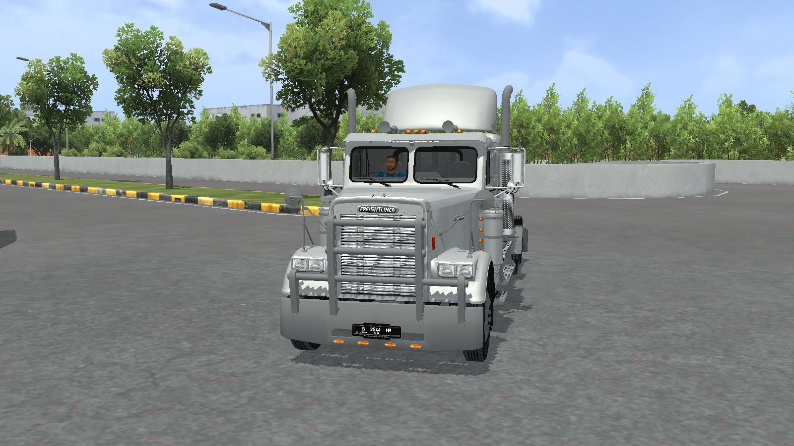 Download Mod Bussid Truck Freightliner FLC12064T for Bus Simulator Indonesia