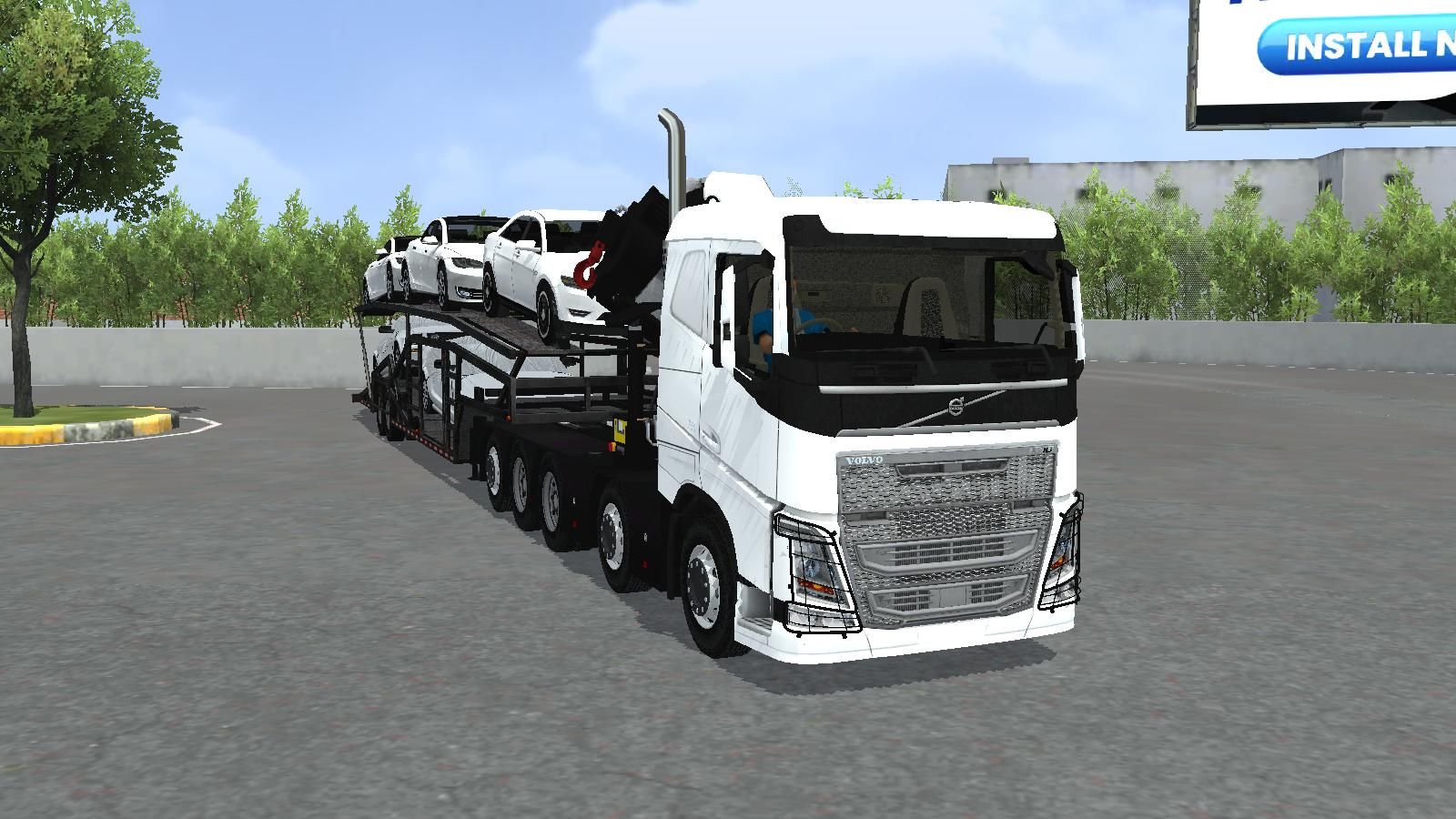 Photo of Volvo FH Euro 6 10x4 Car Trailer 2