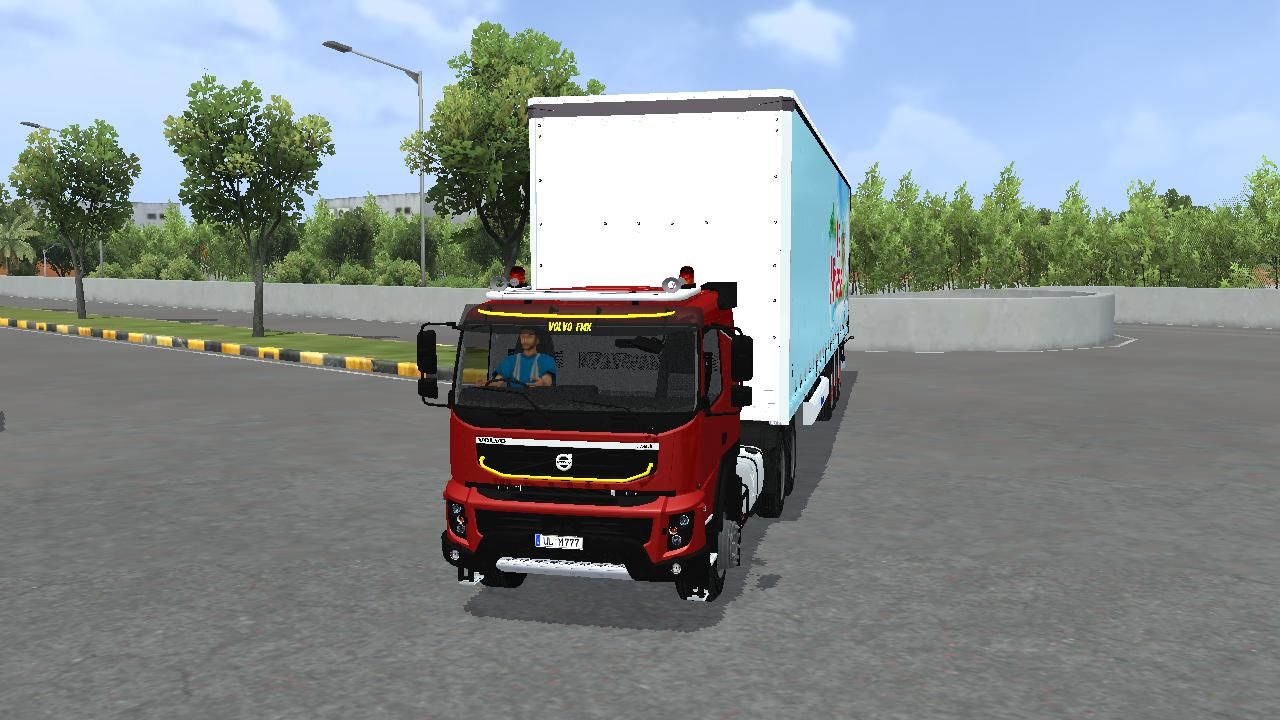 Download Mod Bussid Volvo FMX Euro 5 6×4 Trailer for Bus Simulator Indonesia