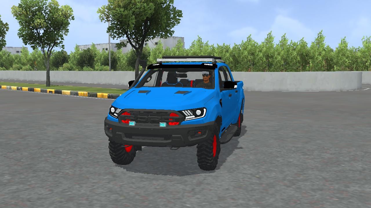 Download Mod Bussid Ford Ranger By MAH Channel for Bus Simulator Indonesia