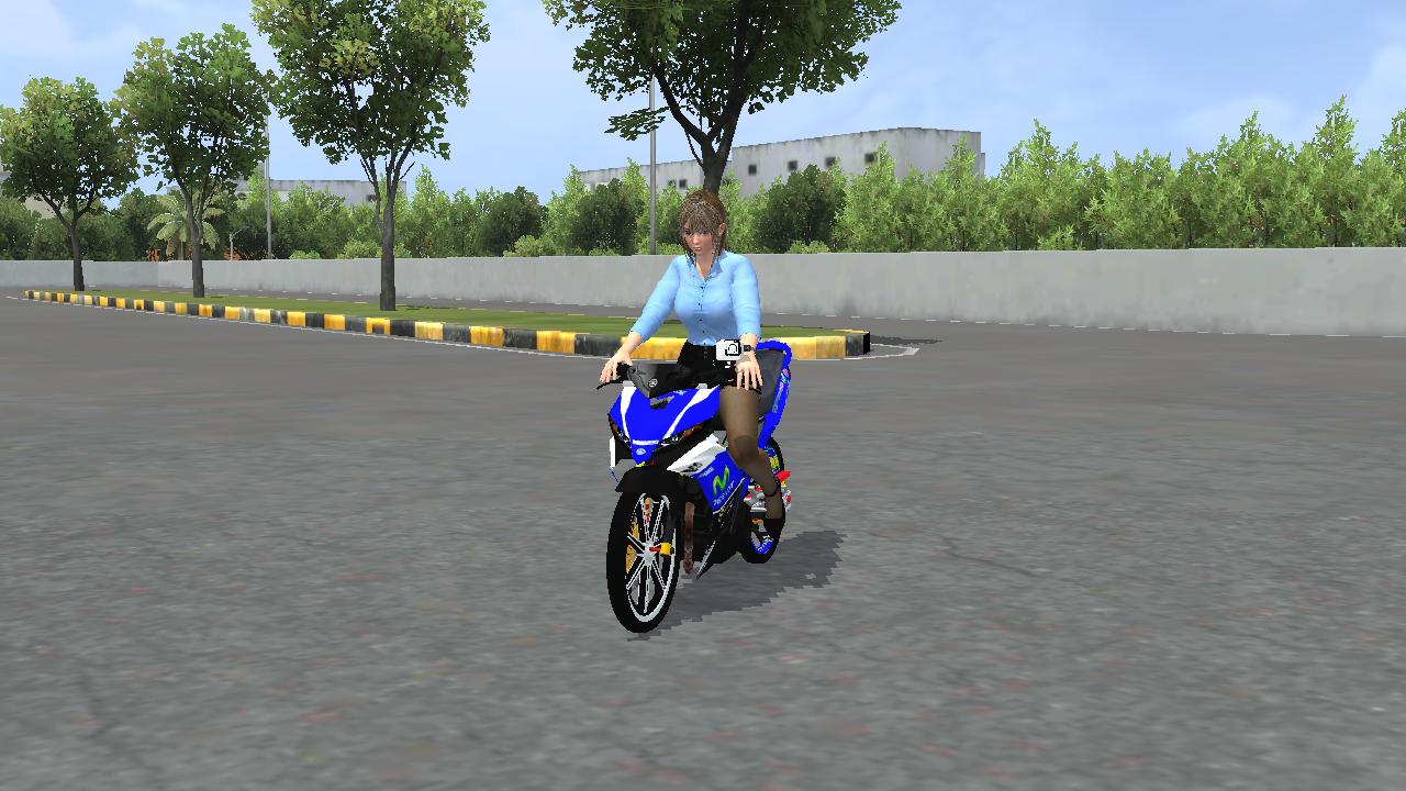 Download Mod Bussid MX King Movistar Single Arm for Bus Simulator Indonesia