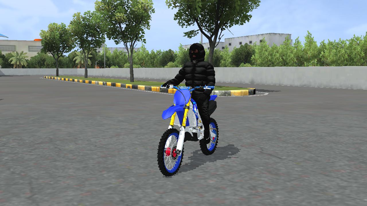 Download Mod Bussid Yamaha YZ 250F (Barudak Los Santos) for Bus Simulator Indonesia